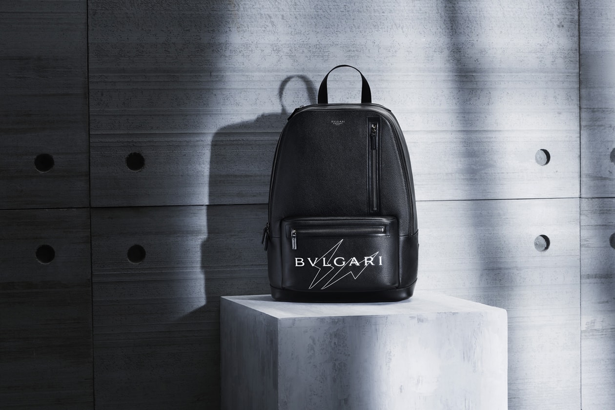 fragment design x BVLGARI FW20 Bag, Accessories collaboration collection hiroshi fujiwara lightning bolt fall winter 2020