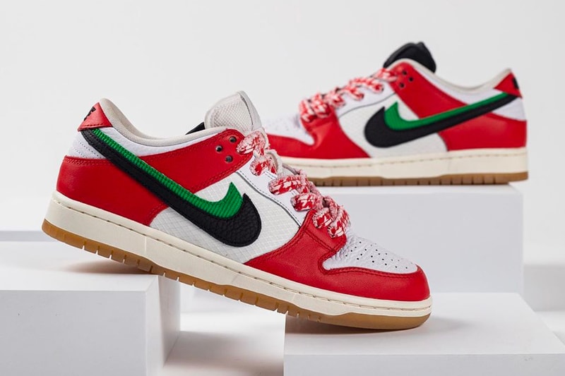 Frame Skate Nike SB Dunk Low Habibi First Look Release Info Date Buy Price Flag United Arab Emirates