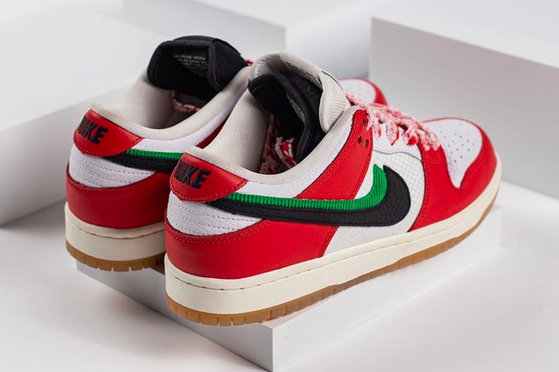Frame Skate Nike SB Dunk Low Habibi First Look Release Info Date Buy Price Flag United Arab Emirates