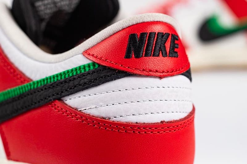 Frame Skate Nike SB Dunk Low Habibi First Look Release Info Date Buy Price Flag United Arab Emirates