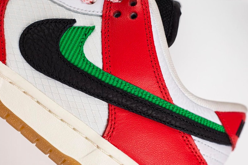 Frame Skate Nike SB Dunk Low Habibi First Look Release Info Date Buy Price Flag United Arab Emirates