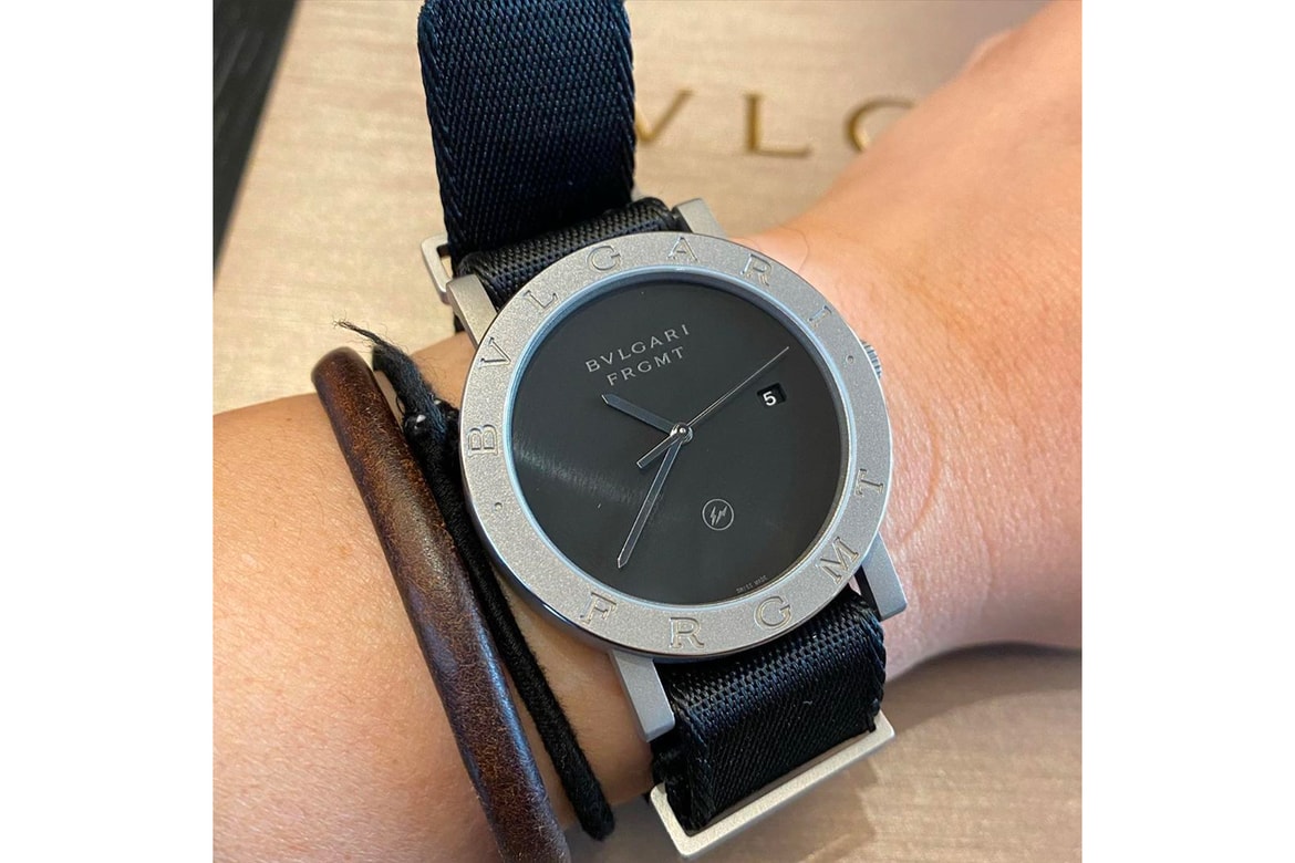Hiroshi Fujiwara Bvlgari Fragment Design Roma Watch Hypebeast
