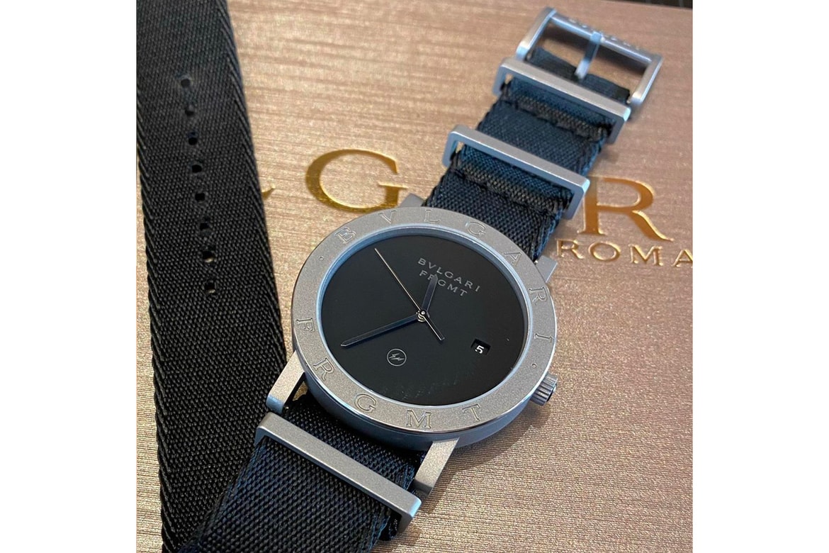 Hiroshi Fujiwara Bvlgari Fragment Design Roma Watch Hypebeast