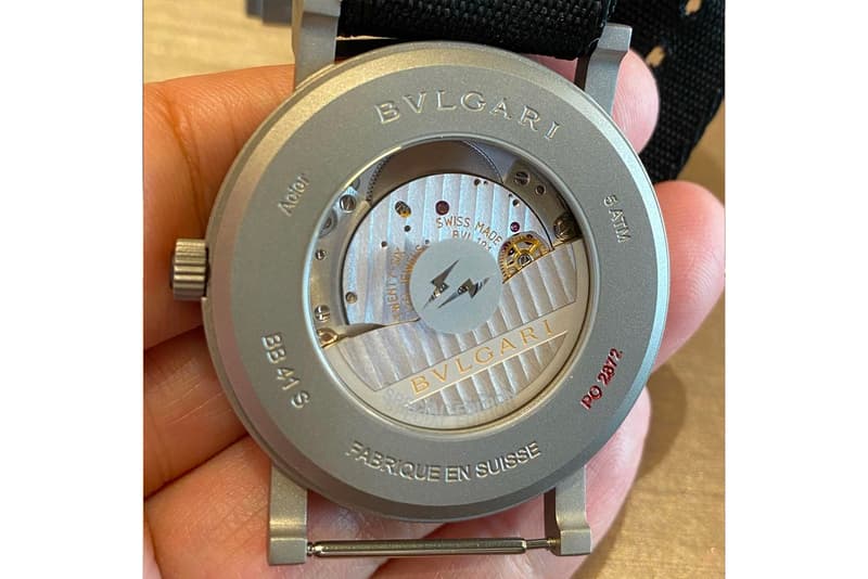 Hiroshi Fujiwara Bvlgari Fragment Design Roma Watch Hypebeast
