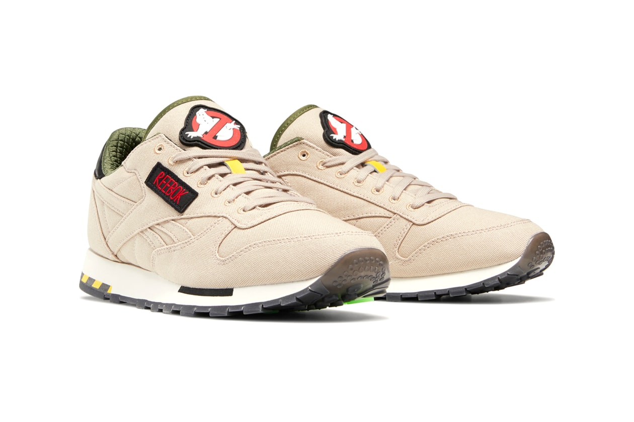 'Ghostbusters' x Reebok Ghost Smashers Classic Leather Sneaker Collaboration Release Information Closer Look 