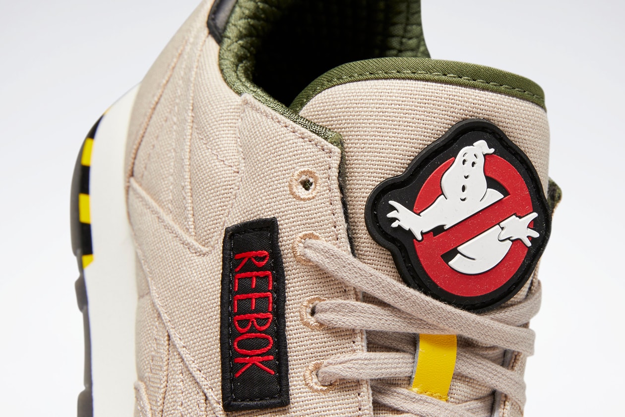 'Ghostbusters' x Reebok Ghost Smashers Classic Leather Sneaker Collaboration Release Information Closer Look 