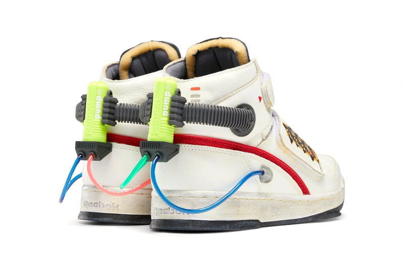 'Ghostbusters' x Reebok Ghost Smashers Classic Leather Sneaker Collaboration Release Information Closer Look "Who You Gonna Call?" White / True Grey 8 / Scarlet FY2106 H68136 Modern Beige / Black / Blaze Yellow
