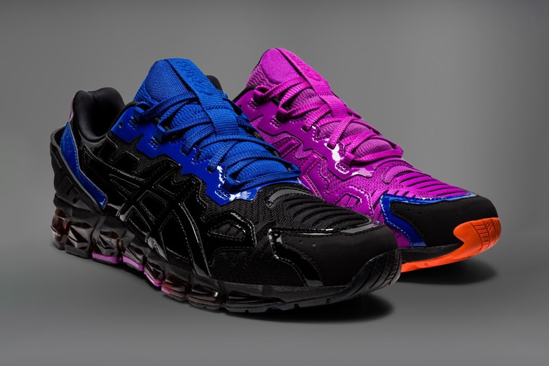 gmbh asics gel quantum 360 6 black ivory orchid smoke gray gold orange purple blue bordeaux official release date info photos price store list buying guide
