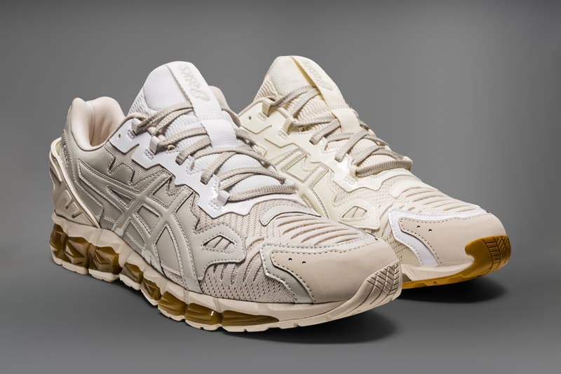 gmbh asics gel quantum 360 6 black ivory orchid smoke gray gold orange purple blue bordeaux official release date info photos price store list buying guide