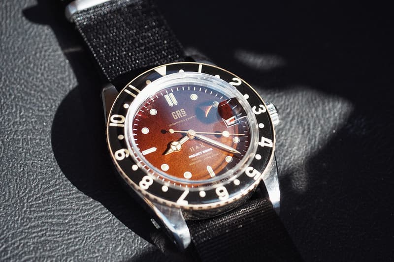 GrowthRing & Supply Project Rising Drop 2 WMT Panton Watch bakelite vintage tropical dial rolex submariner GMT II watches miyota Hong Kong Chinese Dial