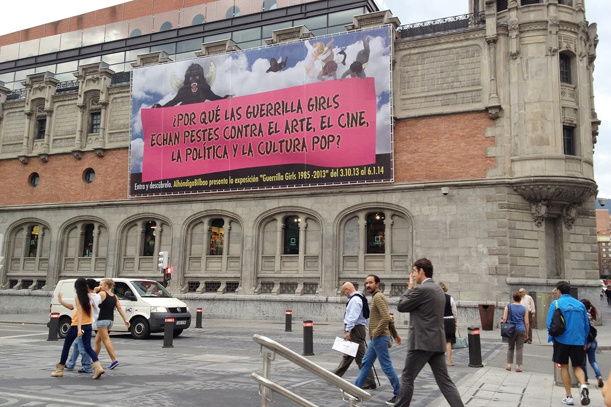 Guerrilla Girls: The Art of Behaving Badly, published by Chronicle Books 2020 art activism black lives matter racism sexism museum kathe kallowitz frida kahlo gorilla 