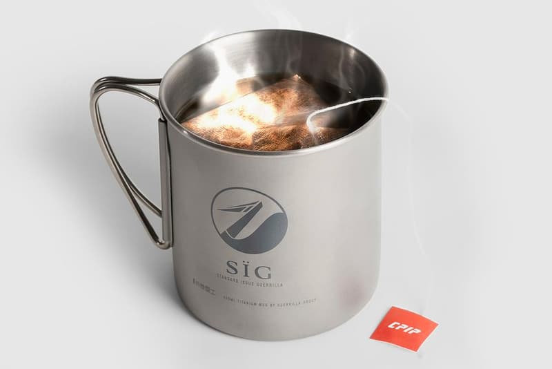 Guerrilla Group SIG-FC01 Single Use Drip Blend Coffee drinks caffeine taiwan Taipei techwear home Infernal Affairs pulp fiction Sowut HowZ