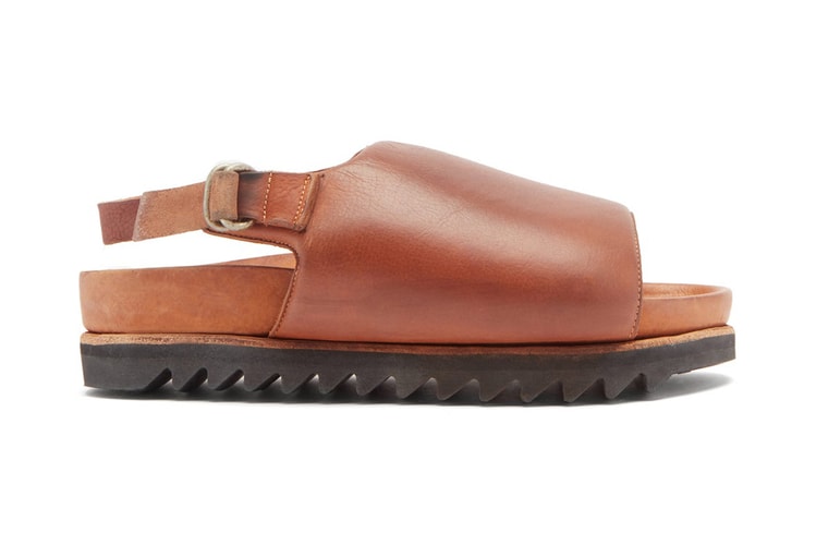 Guidi's Ridged-Sole Leather Sandals Are a Luxe Fall Footwear Flex