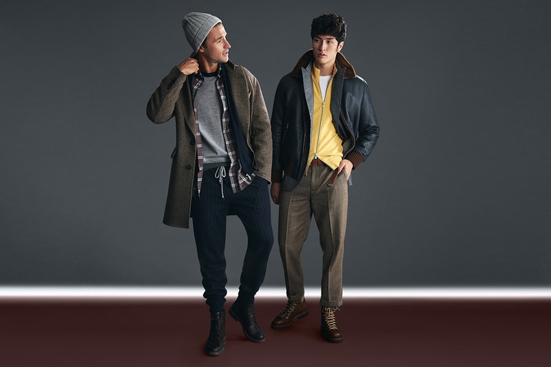 clothing and accessories for men Cabbagetown Toronto 1954 Harry Rosen Larry Rosen Ian Rosen contemporary fits luxurious fabrics cutting-edge styling shirt jackets corduroy heritage fabrics and patterns cable-knit sweater