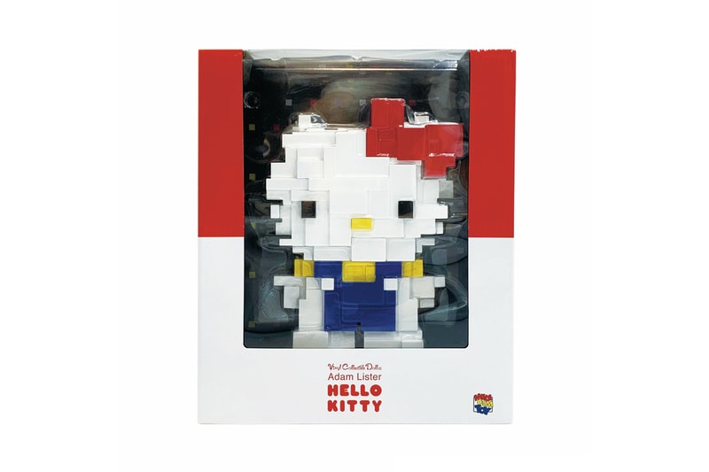 hello kitty adam lister vinyl figure artwork collectible edition