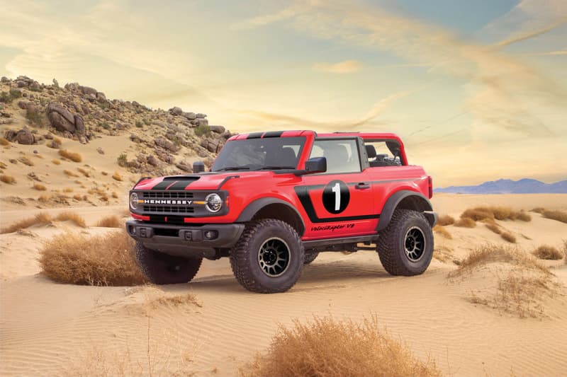Hennessey Ford Bronco VelociRaptor V8 Announced 750 HP 2021 SUVS 4x4 Supercharged Off Road American Muscle Tuning Power Speed Performance $225,000 USD