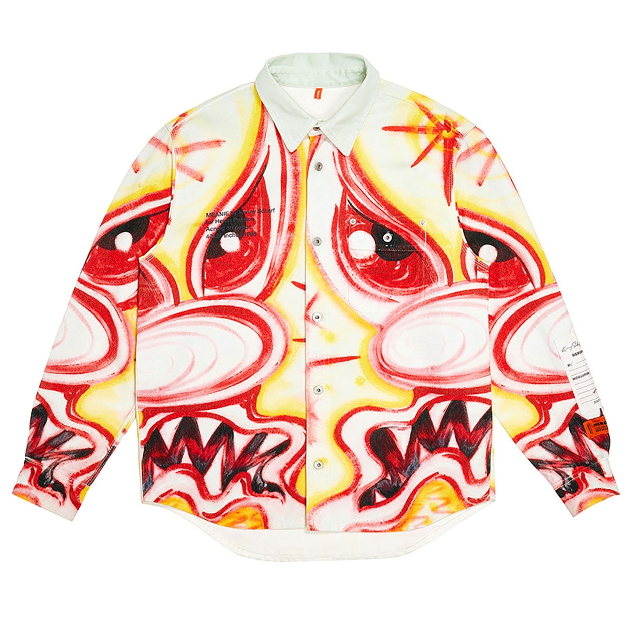 heron preston kenny scharf collaboration release fall winter