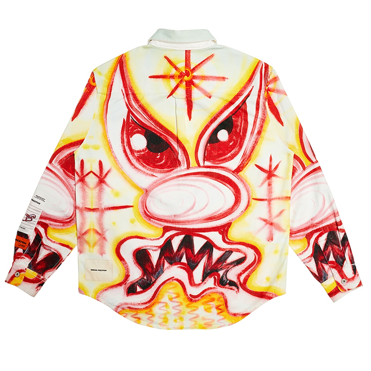 heron preston kenny scharf collaboration release fall winter