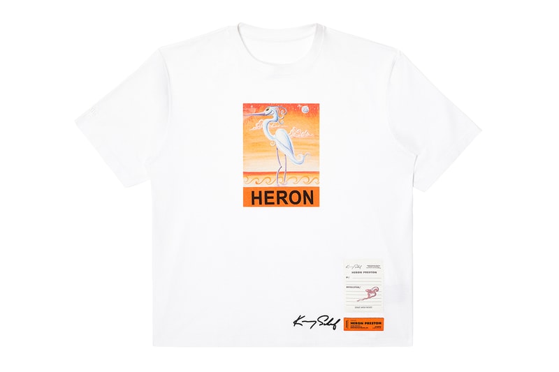 heron preston kenny scharf collaboration release fall winter