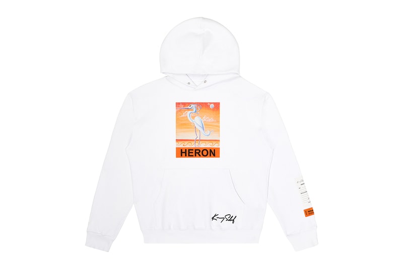 heron preston kenny scharf collaboration release fall winter