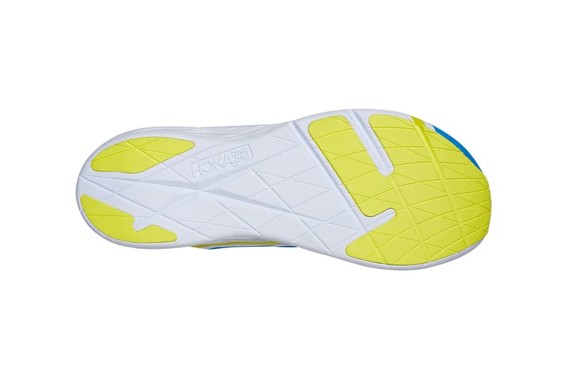 HOKA one one running sneaker carbon fiber plate release information where to buy marathon short distance