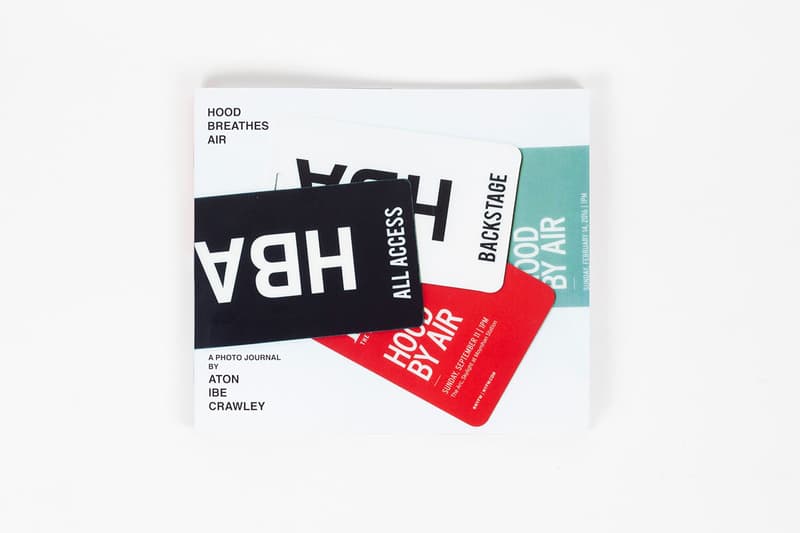 Hood By Air 'HOOD BREATHES AIR' Fashion Book Shayne Oliver Daikanyama Tsutaya Books Aton Ibe Crawley Photos Stories Collections Works History