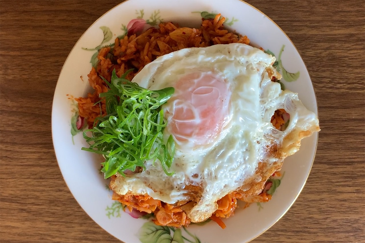 how to make kimchi fried rice video