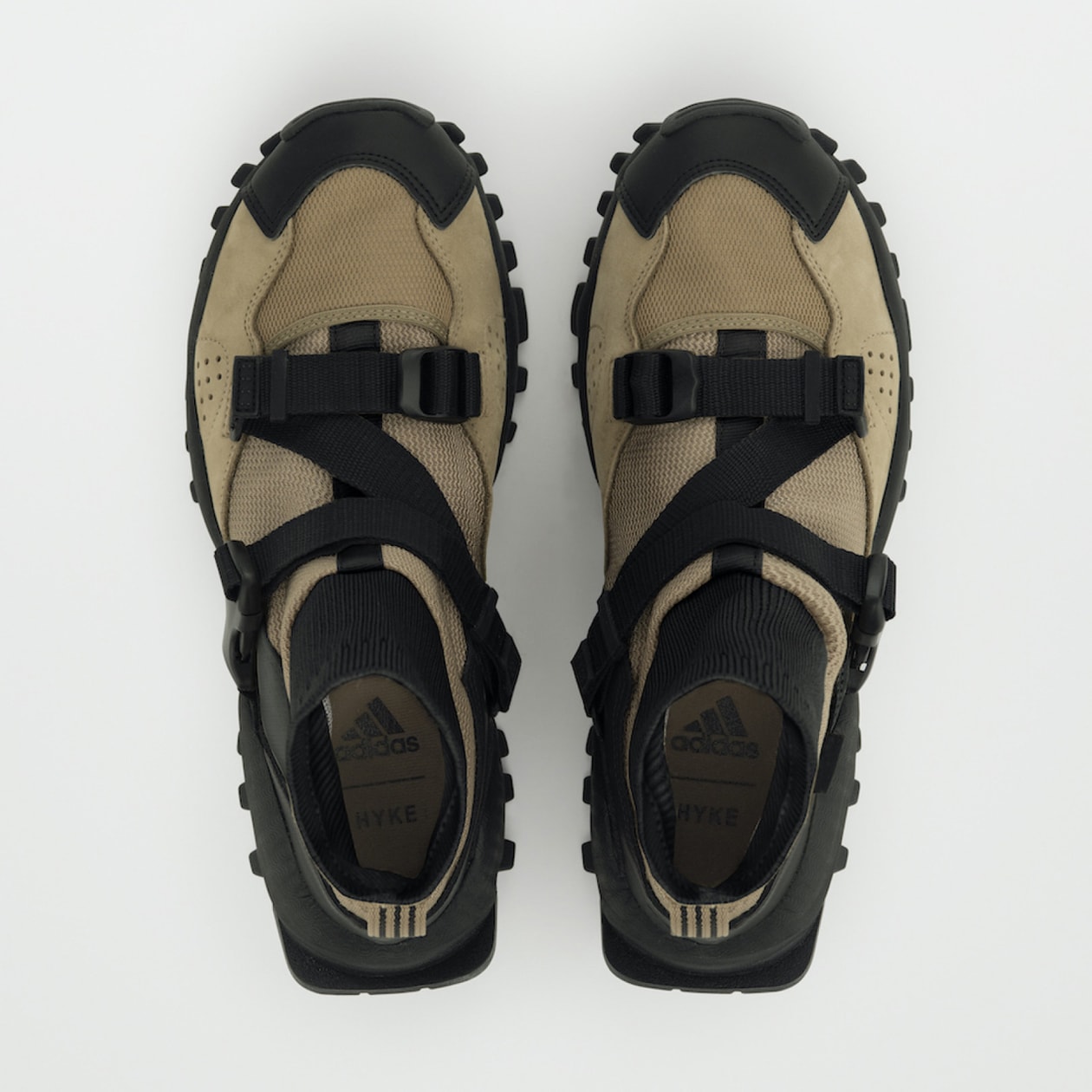 HYKE x adidas Originals Collaboration Fall/Winter 2020 Collection Sneaker FYW XTA Hiking Shoe Black Tan