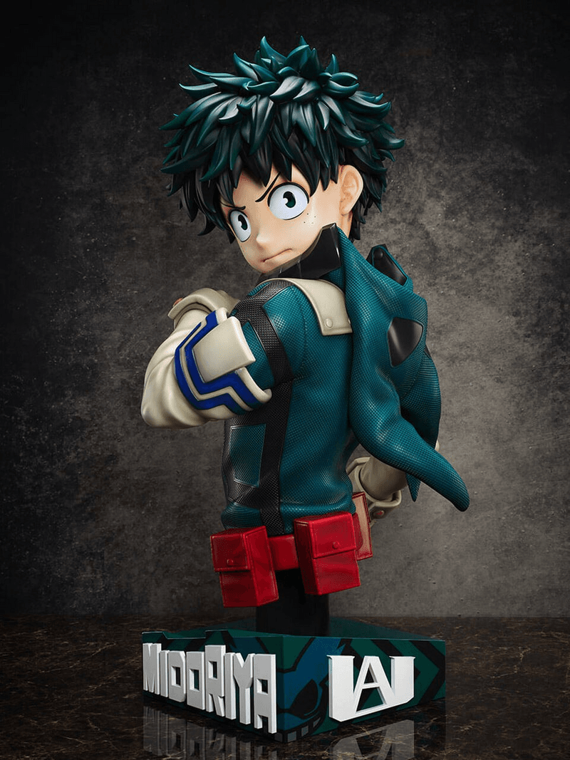 Anime Izuku Midoriya My Hero Academia Life-Size Bust FuRyu Collectibles