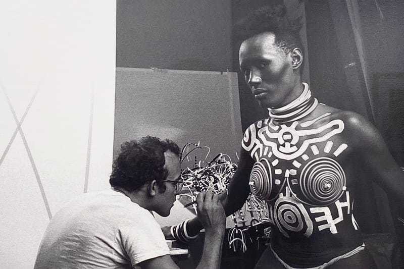 Javier Porto's Photos of Keith Haring Painting Grace Jones Spotlighted in NYC Exhibition