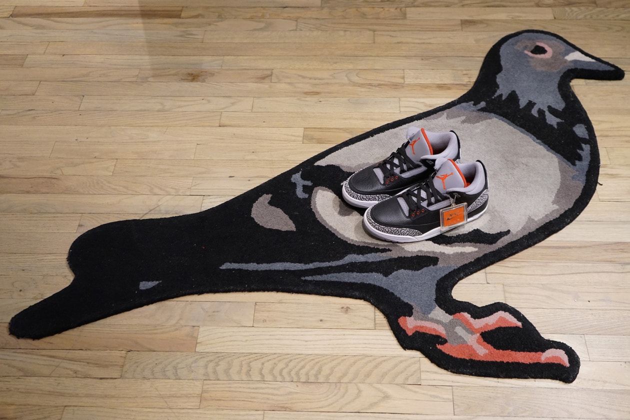 sole mates jeff staple air jordan brand 3 black cement interview conversation pigeon official release date info photos price store list buying guide