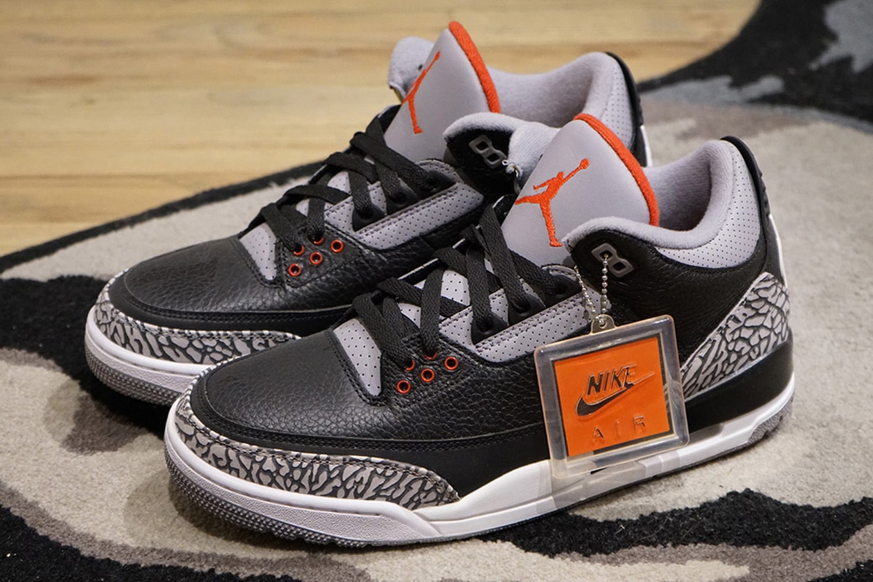 sole mates jeff staple air jordan brand 3 black cement interview conversation pigeon official release date info photos price store list buying guide