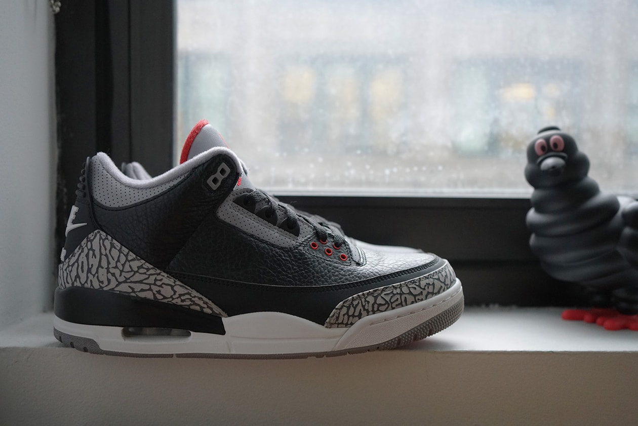 sole mates jeff staple air jordan brand 3 black cement interview conversation pigeon official release date info photos price store list buying guide