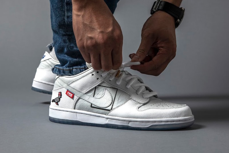 jeff staple pigeon the shoe surgeon custom nike dunk low just vote registration sweepstakes giveaway official release date info photos price store list buying guide