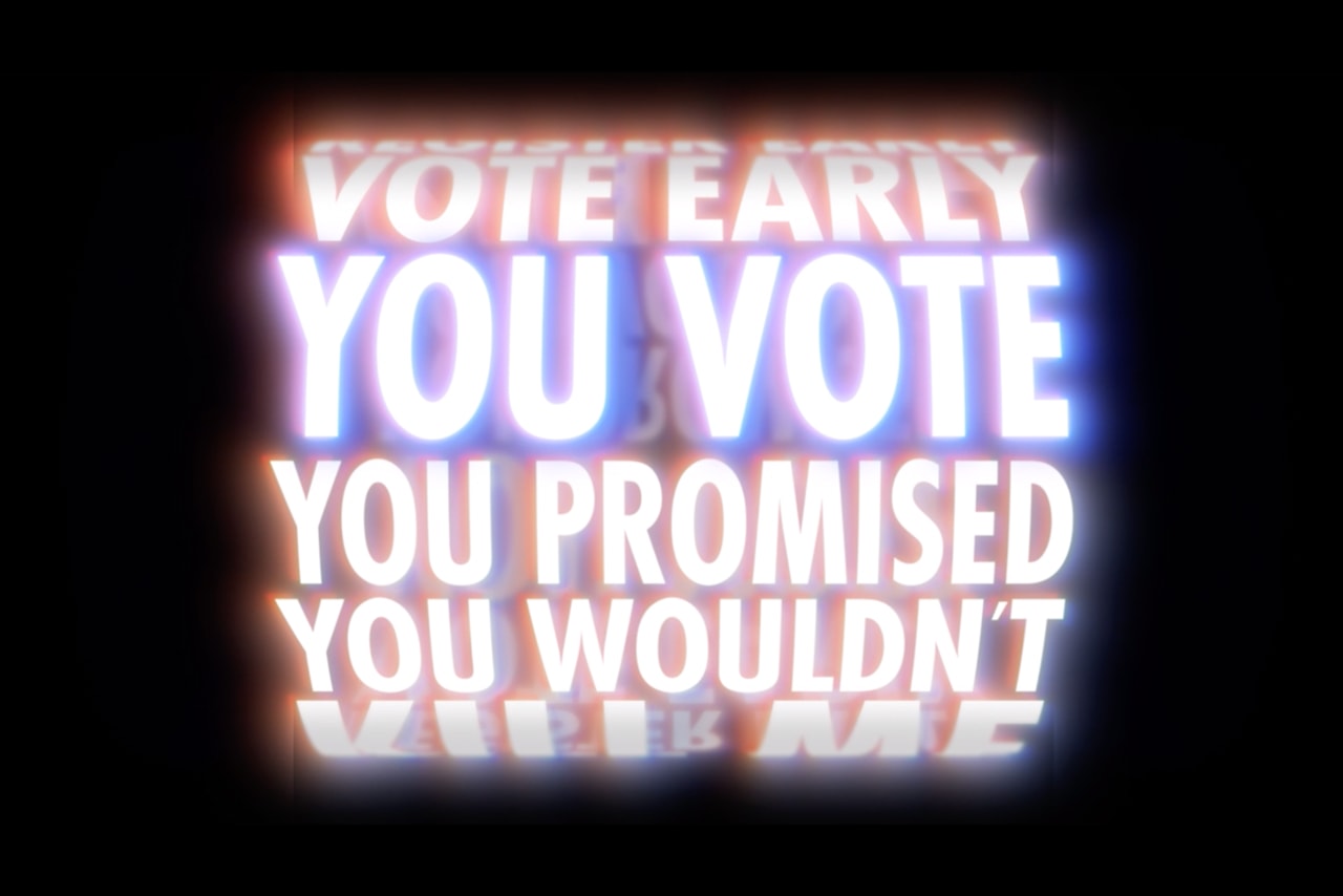 jenny holzer plan your vote animations