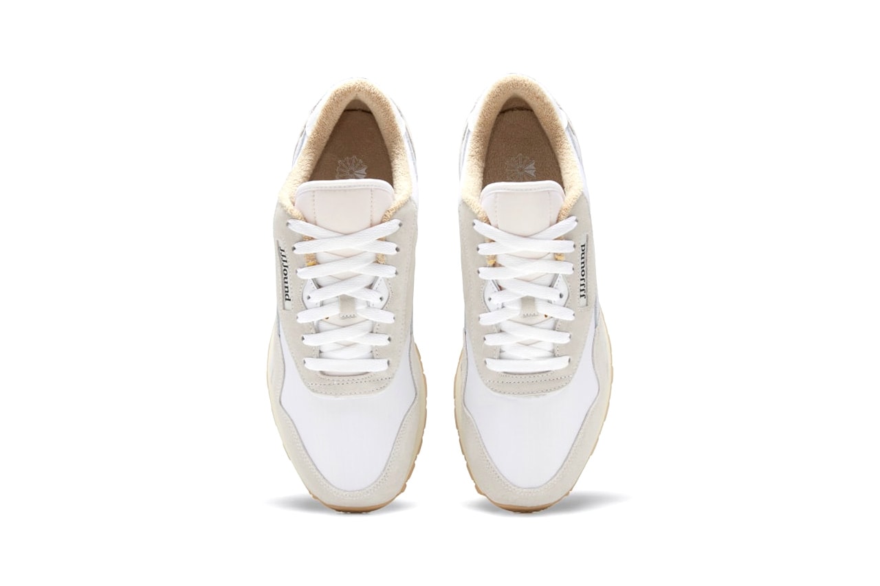 jjjjound reebok nylon classic second release collaboration sneaker white beige where to buy how much where to cop