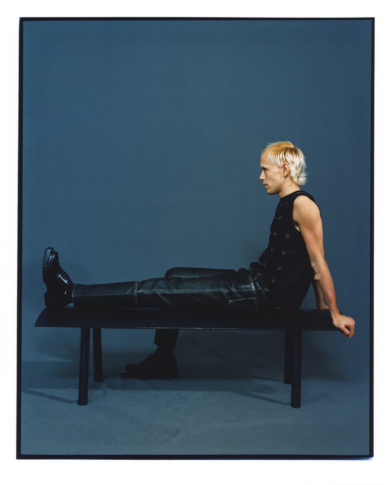 John Lawrence Sullivan Spring/Summer 2021 Collection lookbook ss21 robert mapplethorpe fetish culture leather