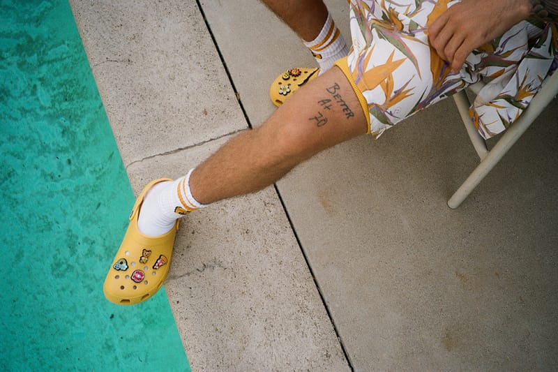 justin bieber drew crocs