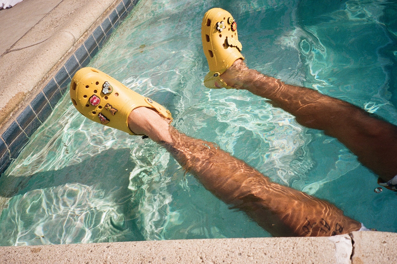 Justin Bieber X Crocs Drew house collaboration