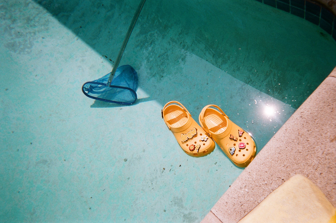 Justin Bieber X Crocs Drew house collaboration
