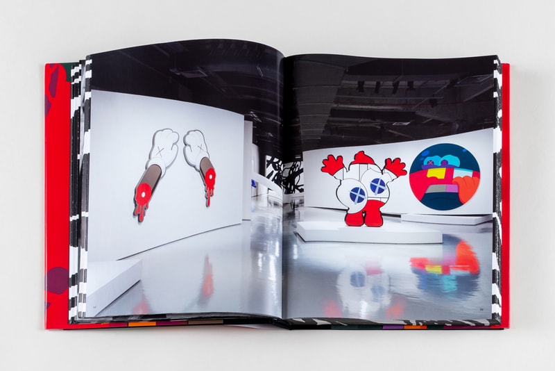 kaws he eats alone clothbound book doha qatar exhibition 