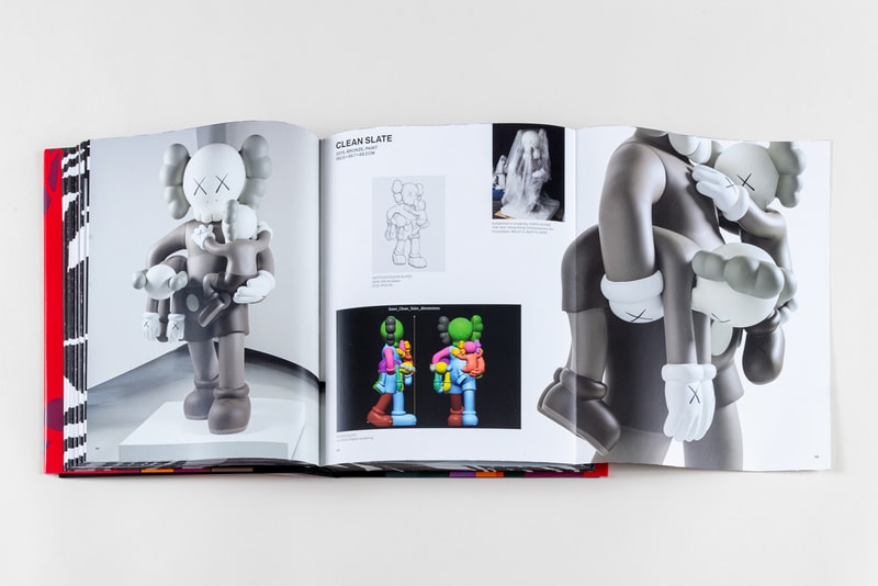 kaws he eats alone clothbound book doha qatar exhibition 