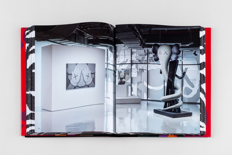 kaws he eats alone clothbound book doha qatar exhibition 