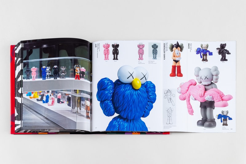 kaws he eats alone clothbound book doha qatar exhibition 