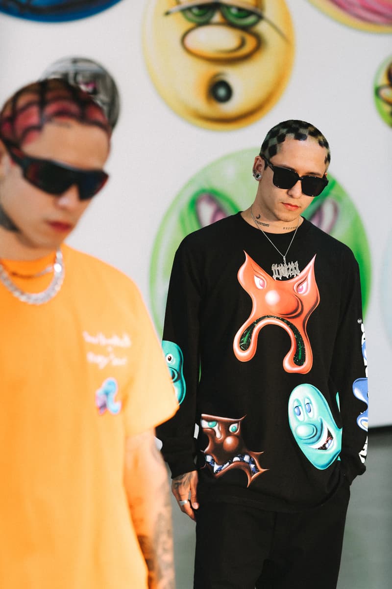 Kenny Scharf x The Hundreds FW20 Collaboration collection fall winter 2020 lookbook editorial