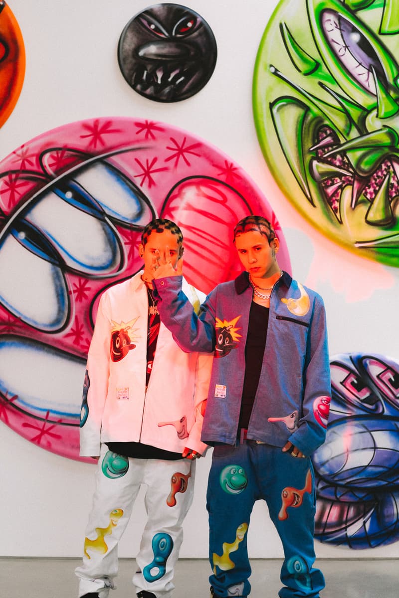Kenny Scharf x The Hundreds FW20 Collaboration collection fall winter 2020 lookbook editorial