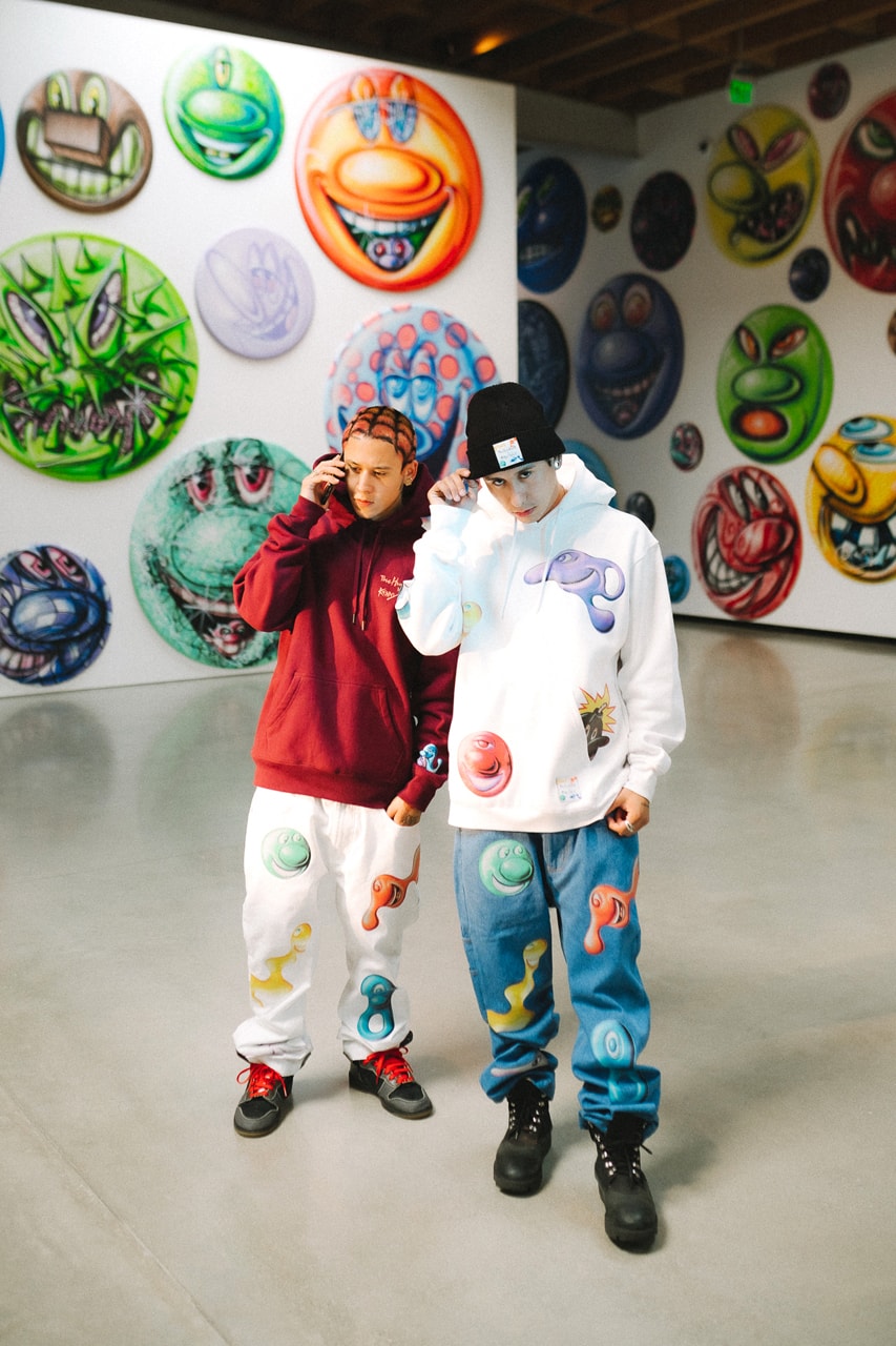 Kenny Scharf x The Hundreds FW20 Collaboration collection fall winter 2020 lookbook editorial