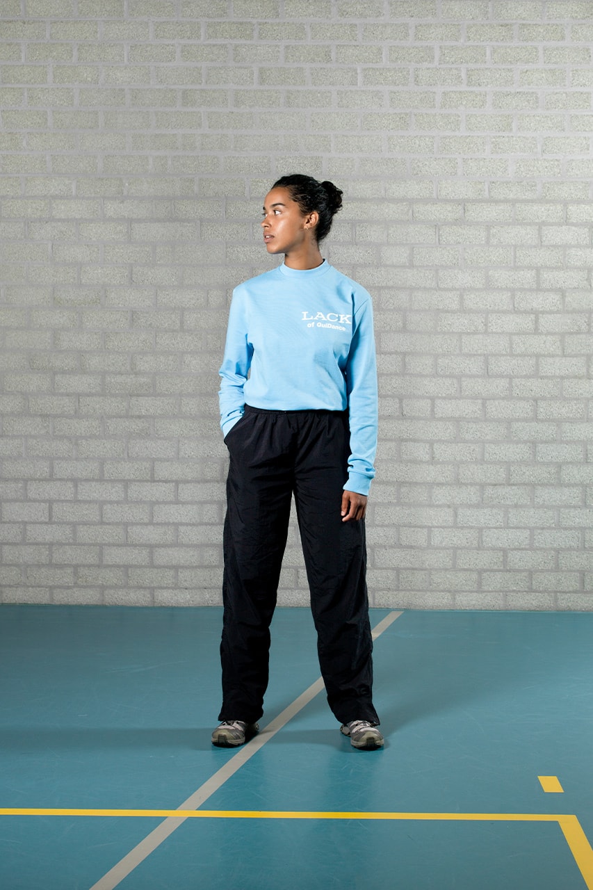 lack of guidance fall winter 2020 release football apparel design Amsterdam brand label menswear football