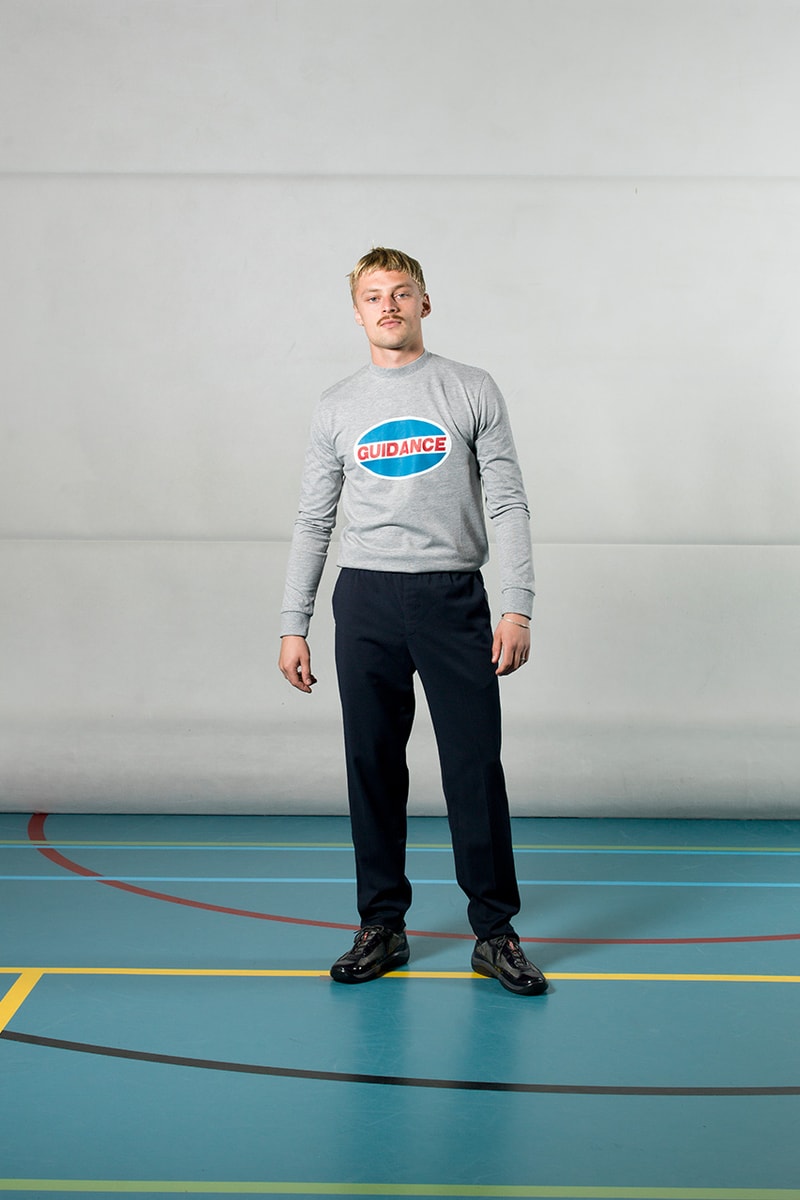 lack of guidance fall winter 2020 release football apparel design Amsterdam brand label menswear football