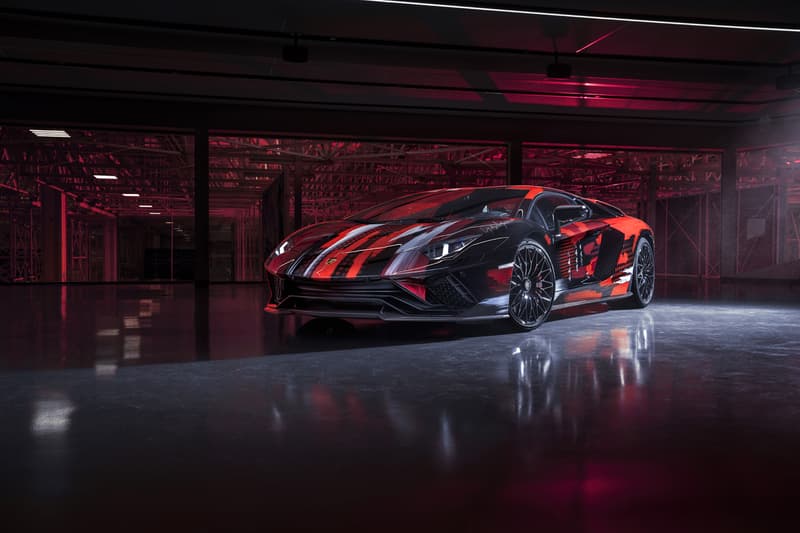 Lamborghini Aventador S x Yohji Yamamoto Car, Capsule clothing apparel collaboration collection roppongi hills japan release date info buy color lounge tokyo